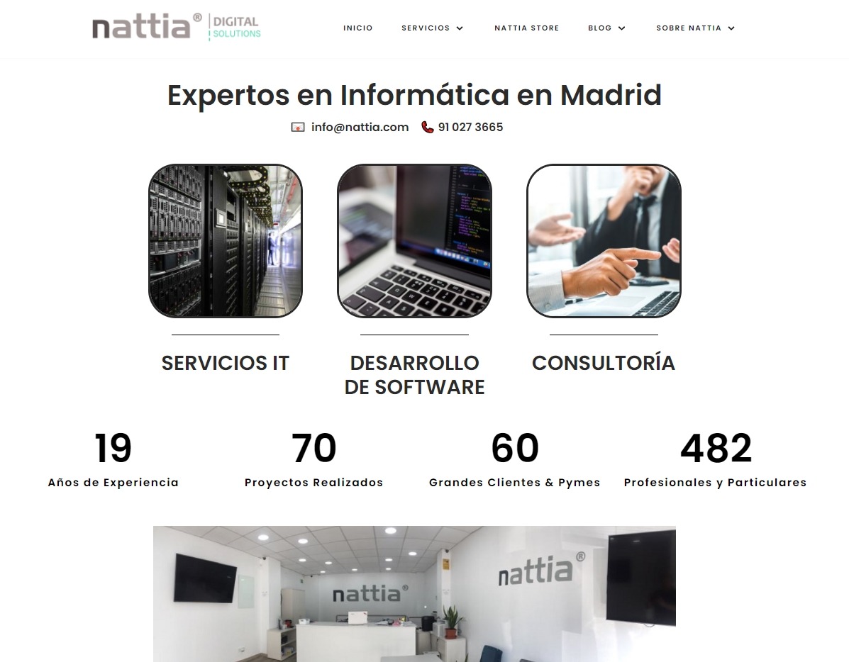 empresa experta en el desarrollo web en madrid