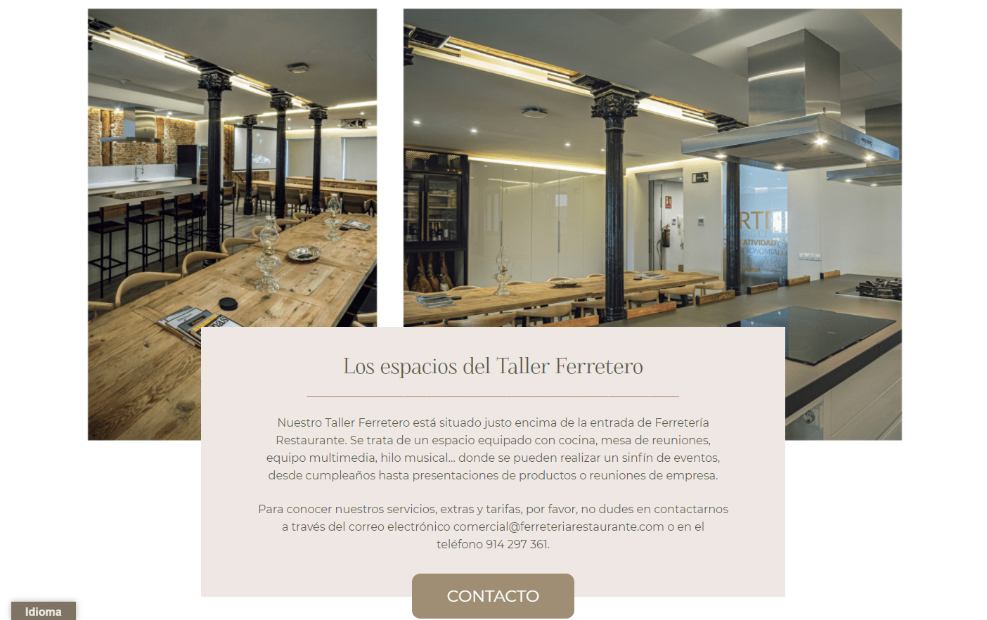 HOSTELERIA COLLADO VILALLBA