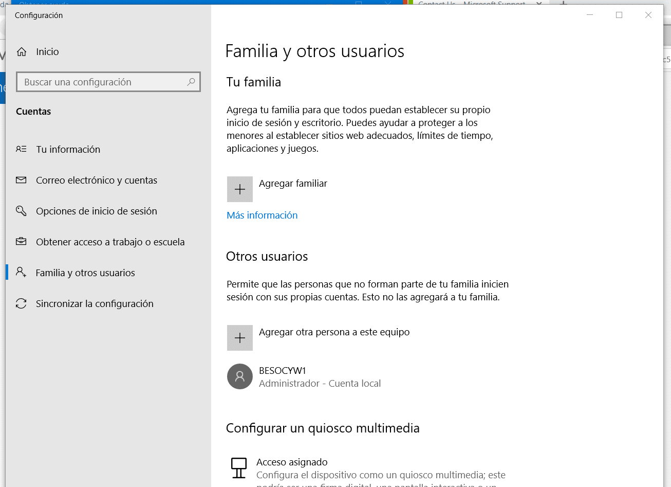 Crear Eliminar Usuarios Windows 10