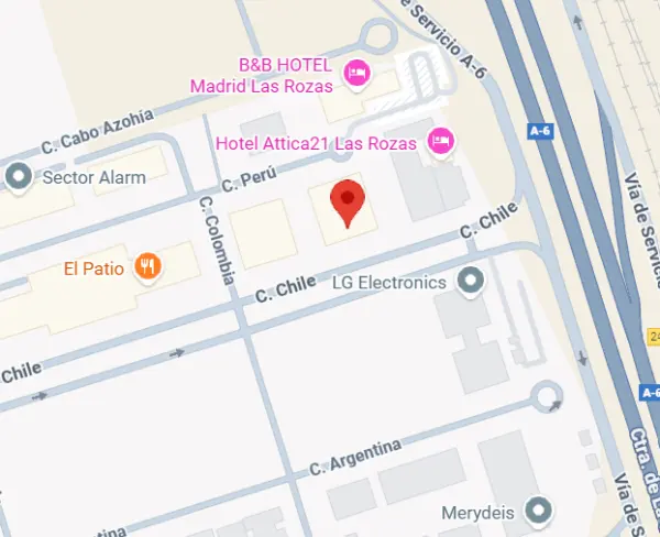 Ubicación NATTIA en Google Maps